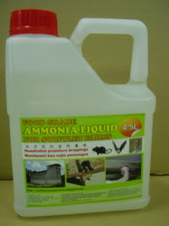 T4-FOOD GRADE AMMONIA LIQUID 4.5 LITER